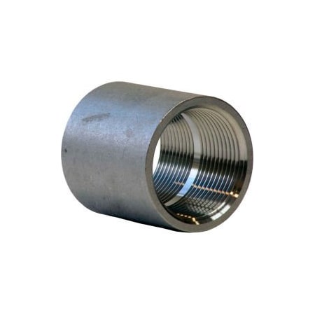 Merit Brass 1-1/4 In. 304 Stainless Steel Coupling - FNPT - Class 150 - 300 PSI - Import K411-20